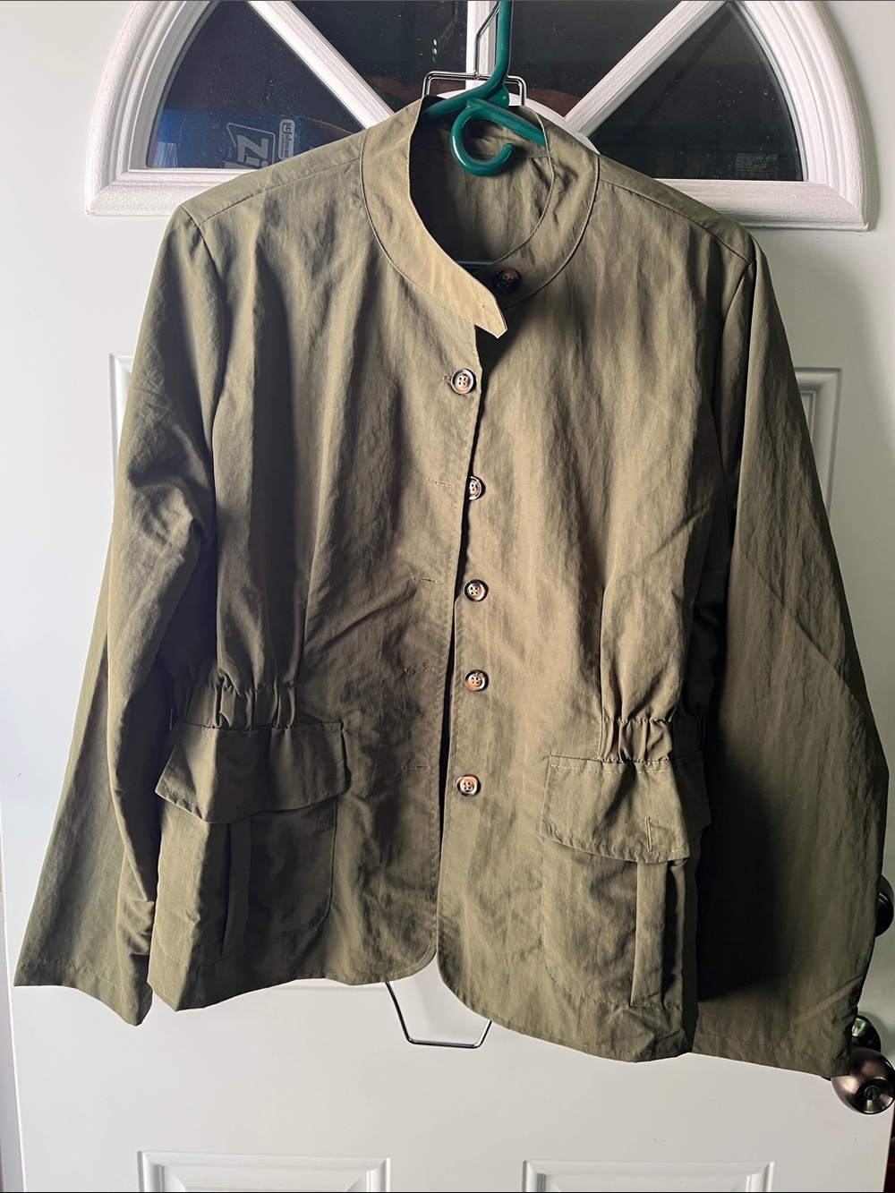 Source Unknown Olive Green Utility Jacket